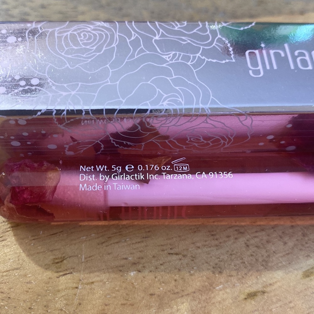 New , never opened , Girlactik Rose Oil Petal Gloss - Picture 7 of 8